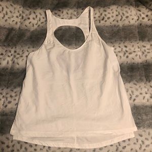 White Lululemon tank